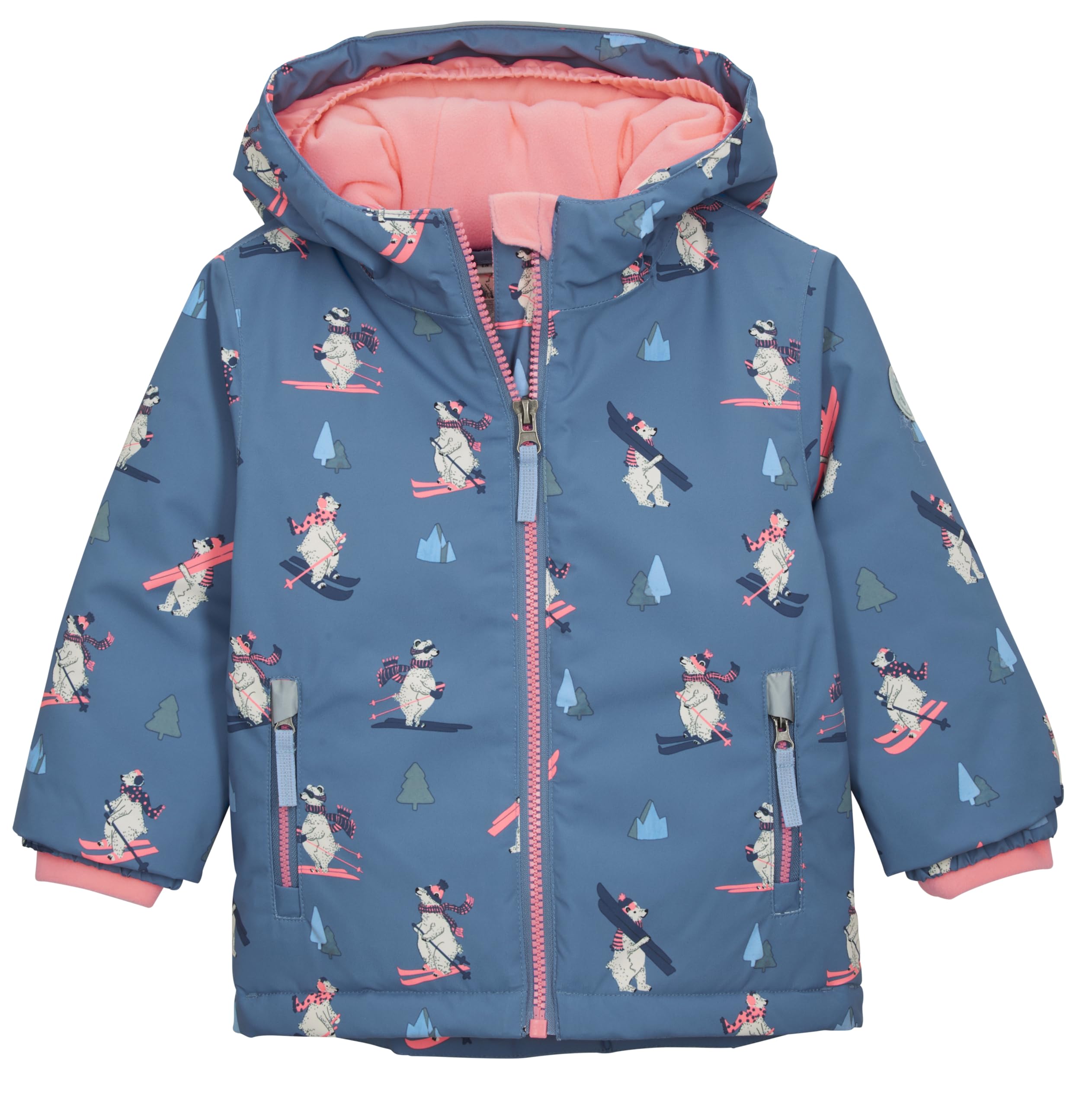 first instinct by killtec Unisex Kinder Fisw 27 Mns Ski Jckt Skijacke/Funktionsjacke mit Kapuze, "Grow-Up" Funktion und Schneefang