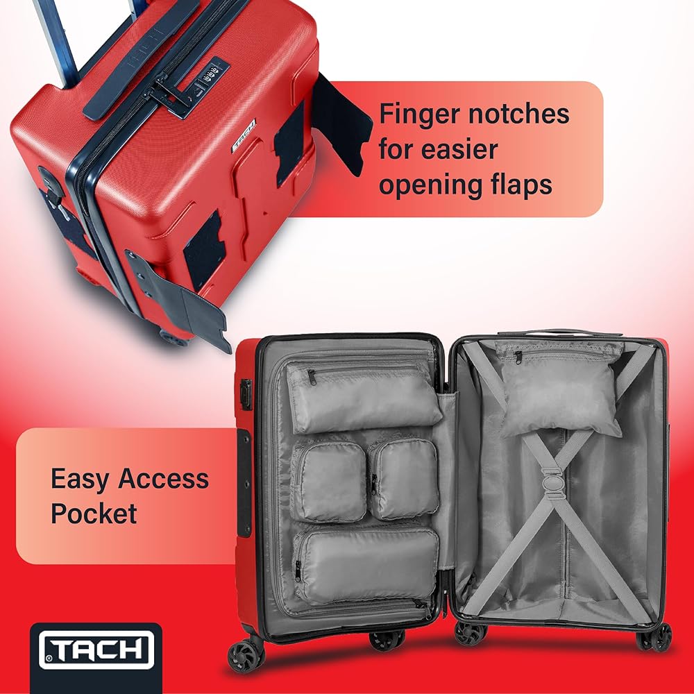 Amazon.com | TACH Patented Connecting Hard Shell 3 Piece Luggage