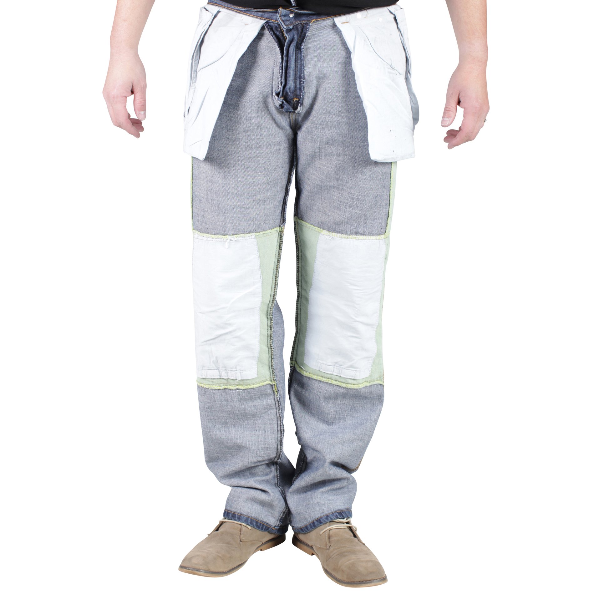 Juicy Trendz Męskie spodnie motocyklowe dla motocyklistów dla najlepszej ochrony i stylu, W-cargo, 38W x 32L