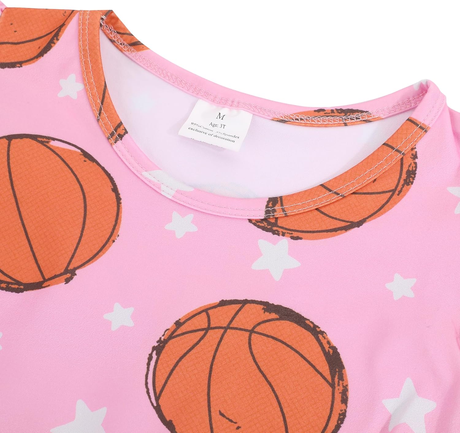 Toddler Girls Dress Cattle Cartoon Casual Print Dresses Flutter Sleeve Outfits 2-8Y - Image 4