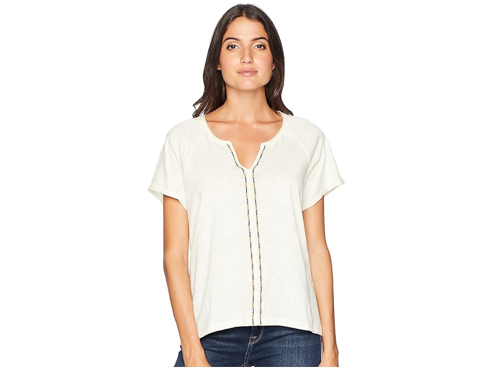 

Pendleton Cap Sleeve Easy Tee (Ivory) Women's T Shirt
