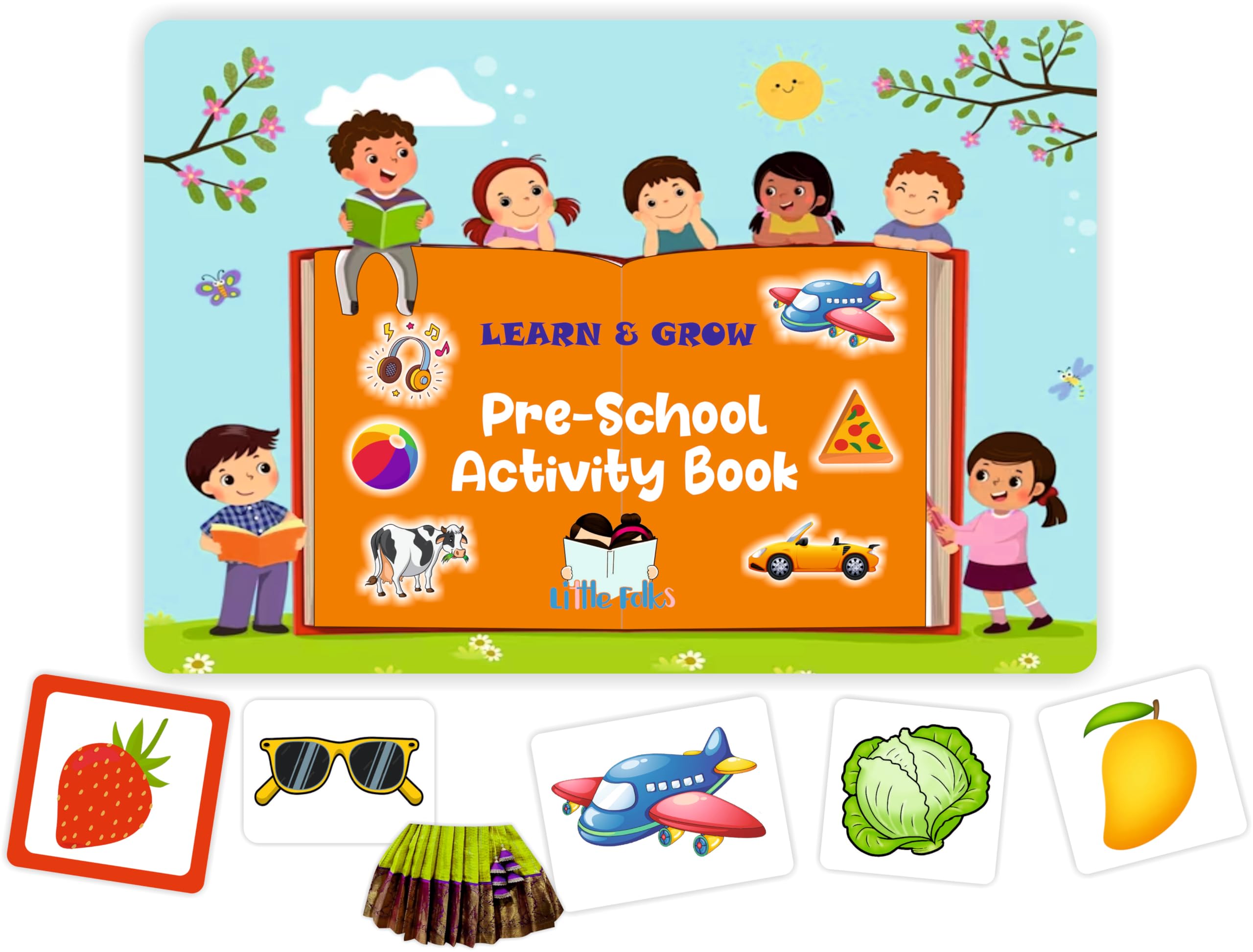 Activity Binders for Kids | Preschool Learning Velcro Busy Book | Montessori Play & Learn Concept | Durable, Non-Tearable Gift for Boys & Girls Ages 2-6 | Perfect for Early Learning and Skill-Building (B0CNCQJFP9) Amazon Price History, Amazon Price Tracker