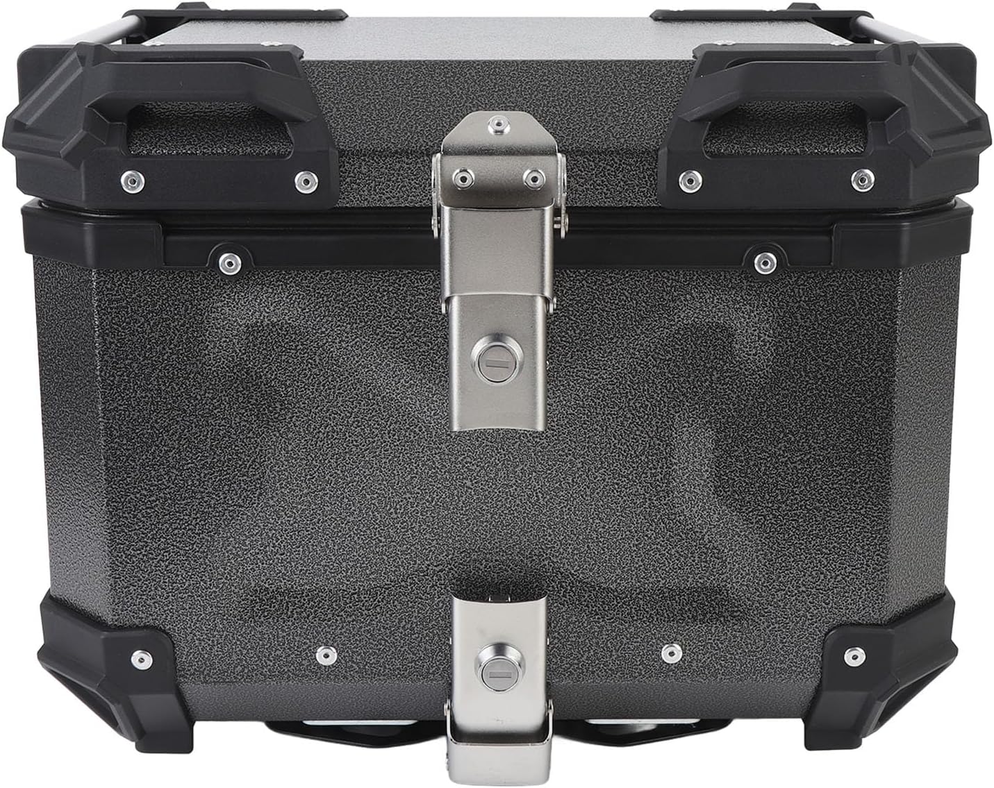 Acouto 45L Aluminium Top Box with Theft Lock, Arrow Storage Case System, and Generous Storage for Helmet and Luggage