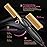 BudiGl Hot Comb Hair Straightener Pressing Combs - Ceramic Electric Straightening Comb for Natural Black Beard Wigs Holiday Gift
