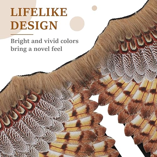 Miniatura 7 de NUOBESTY Disfraz de alas de búho para niños, disfraz de alas de pájaro con alas de águila de búho, disfraz de pájaro para Halloween, cosplay