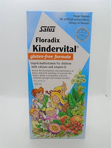 Miniatura 4 de SALUS Multivitamínico líquido Kindervital para niños (16.9 fl oz)