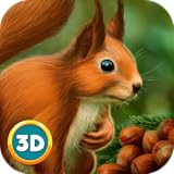 Intuitive and simple controls Wild Squirrel Simulator 3D