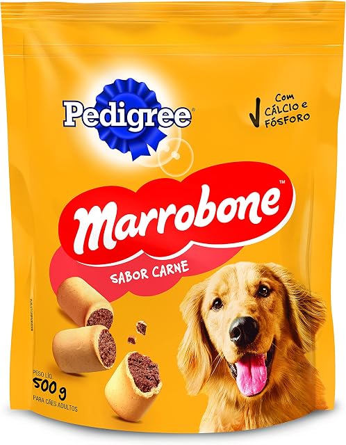 Biscoito Para Cachorros Pedigree Marrobone Carne Adultos 500g