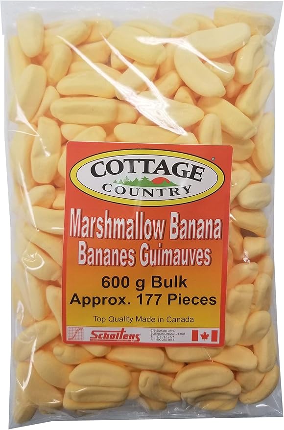 Cottage Country Marshmallow Bananas 600g Bulk Amazon.ca Grocery