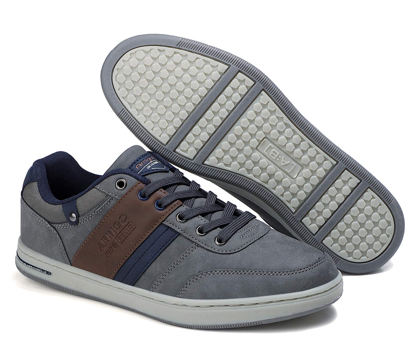 ARRIGO BELLO Zapatos Hombre Zapatillas para Vestir Casual Deportivas Confort PU Cuero Deporte Sneakers Talla 41-46