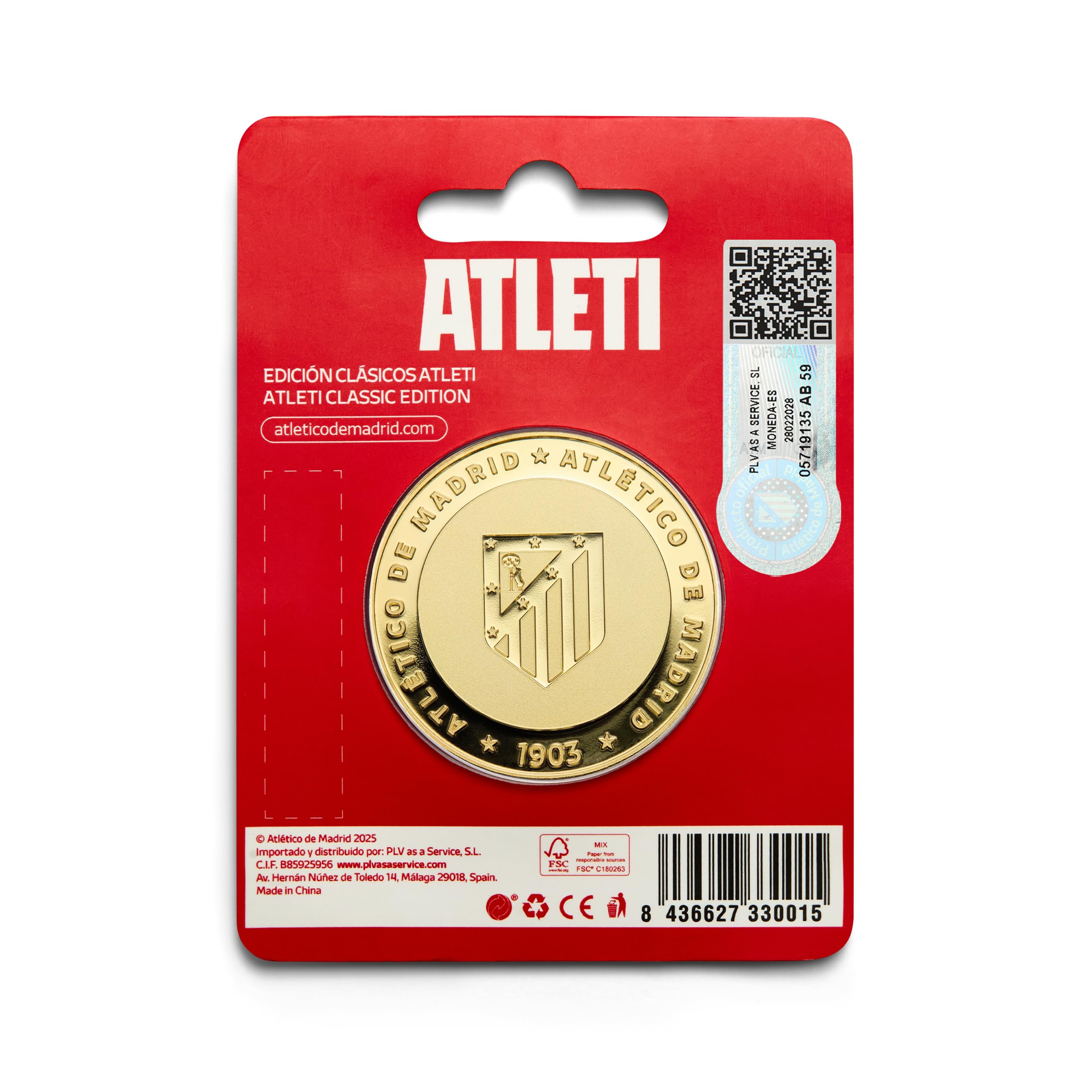 MOCIWORLD Atlético de Madrid, Special Edition, Weapons & Stadium, Riyadh Air Metropolitano, Collectible Toy, Gold, Officially Licensed - Image 4