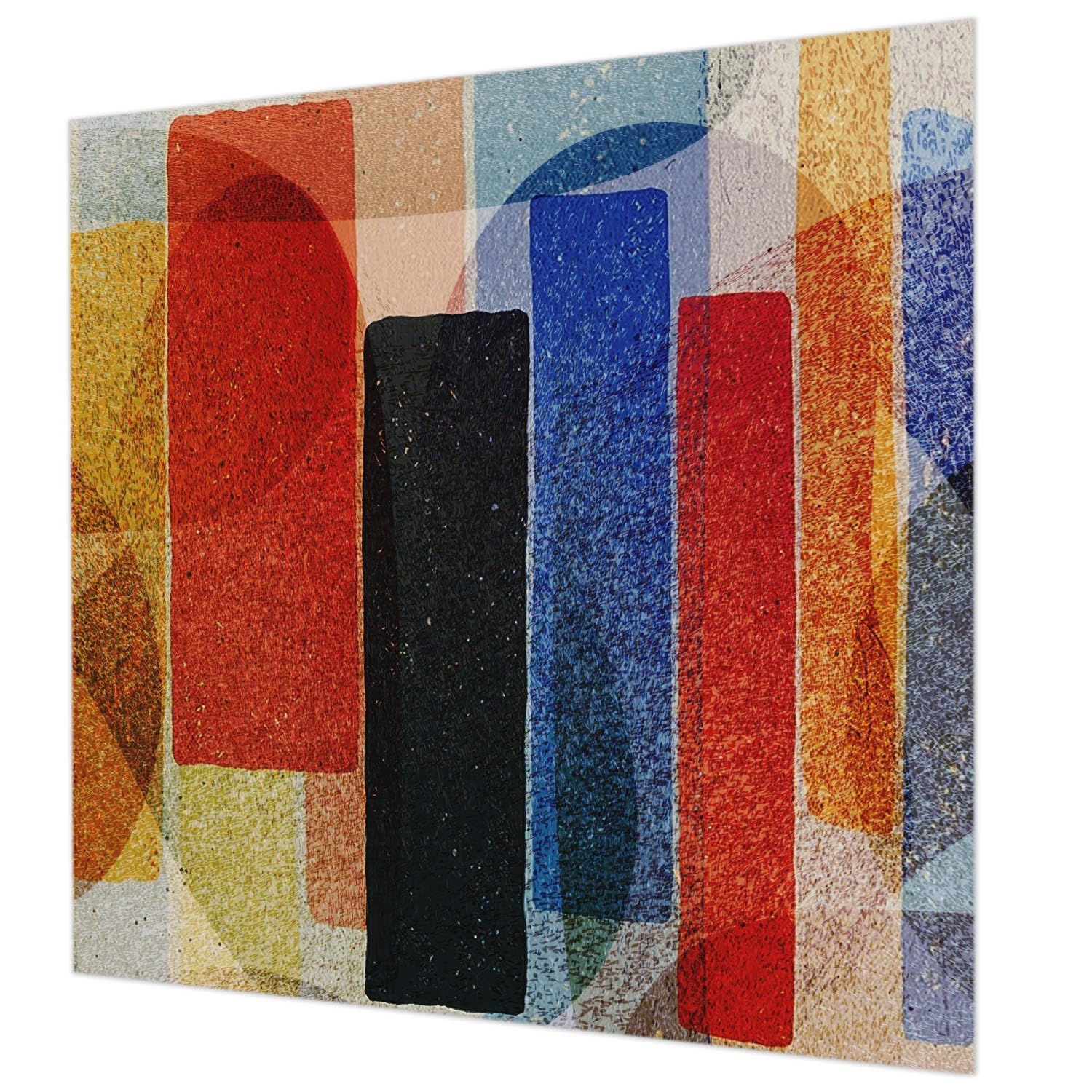 Papier peint intissé 250x250 cm à formes géométriques pour salon
