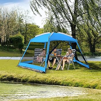 ひな Amazon.com : Hyper Venture Screen House 14x14ft Canopy Tent