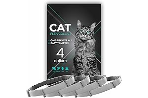 Seresto Flea and Tick Prevention Collar for Cats, 4 Count