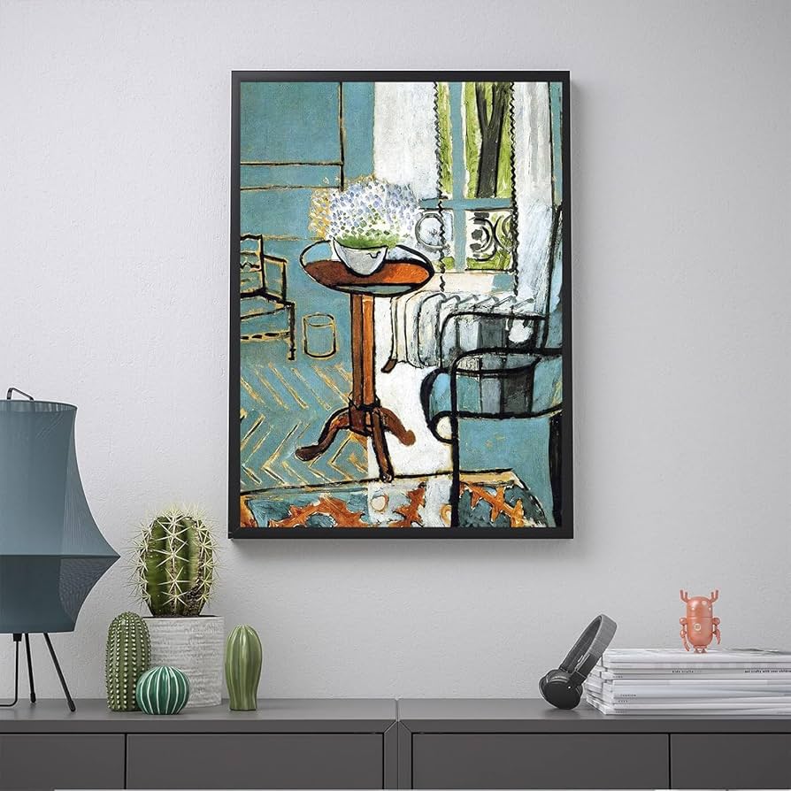 Amazon.co.jp: アンリ・マティス 窓 ポスター アンリ・マティス