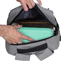 Vista 2 de Khanka Funda Stroage para calculadora gráfica de color Texas Instruments TI - 84 Python/TI-83 Plus/TI-84 Plus/TI-84 Plus CE Color Graphing, solo