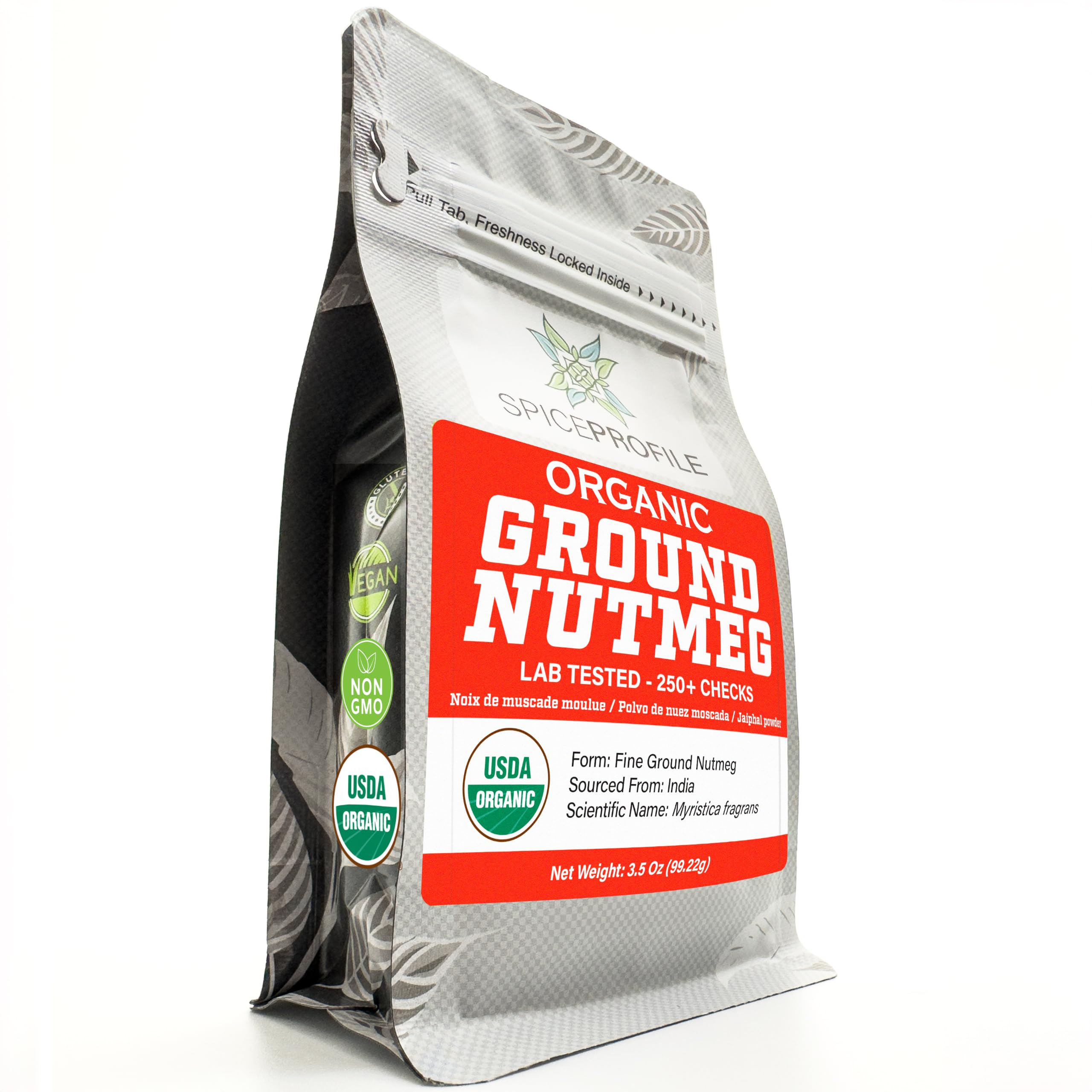 Amazon.com : Spice Profile Organic Ground Nutmeg | 3.5 oz | Lab