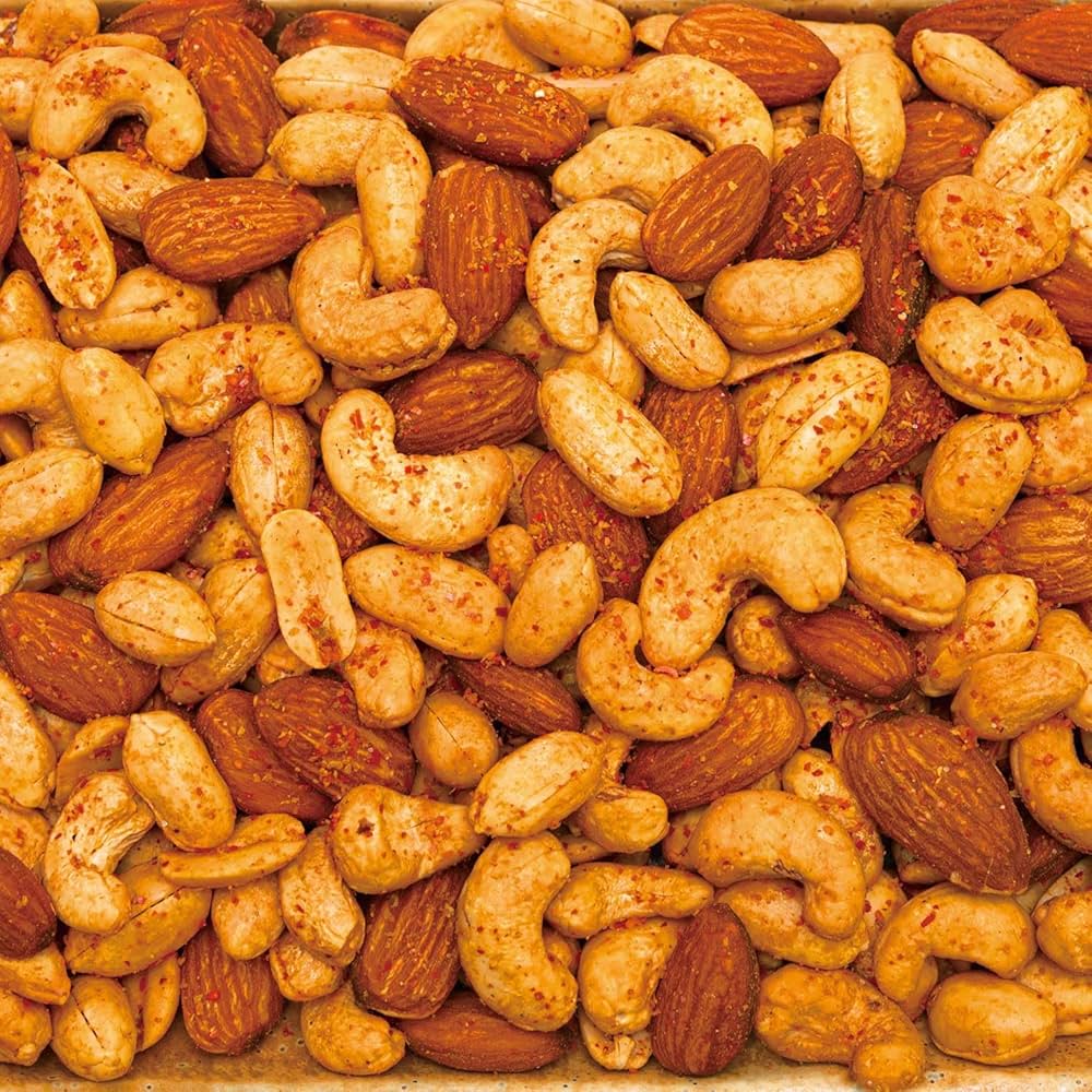 Amazon.co.jp: 【Professional's】ミックスナッツ 七味唐辛子味 3袋