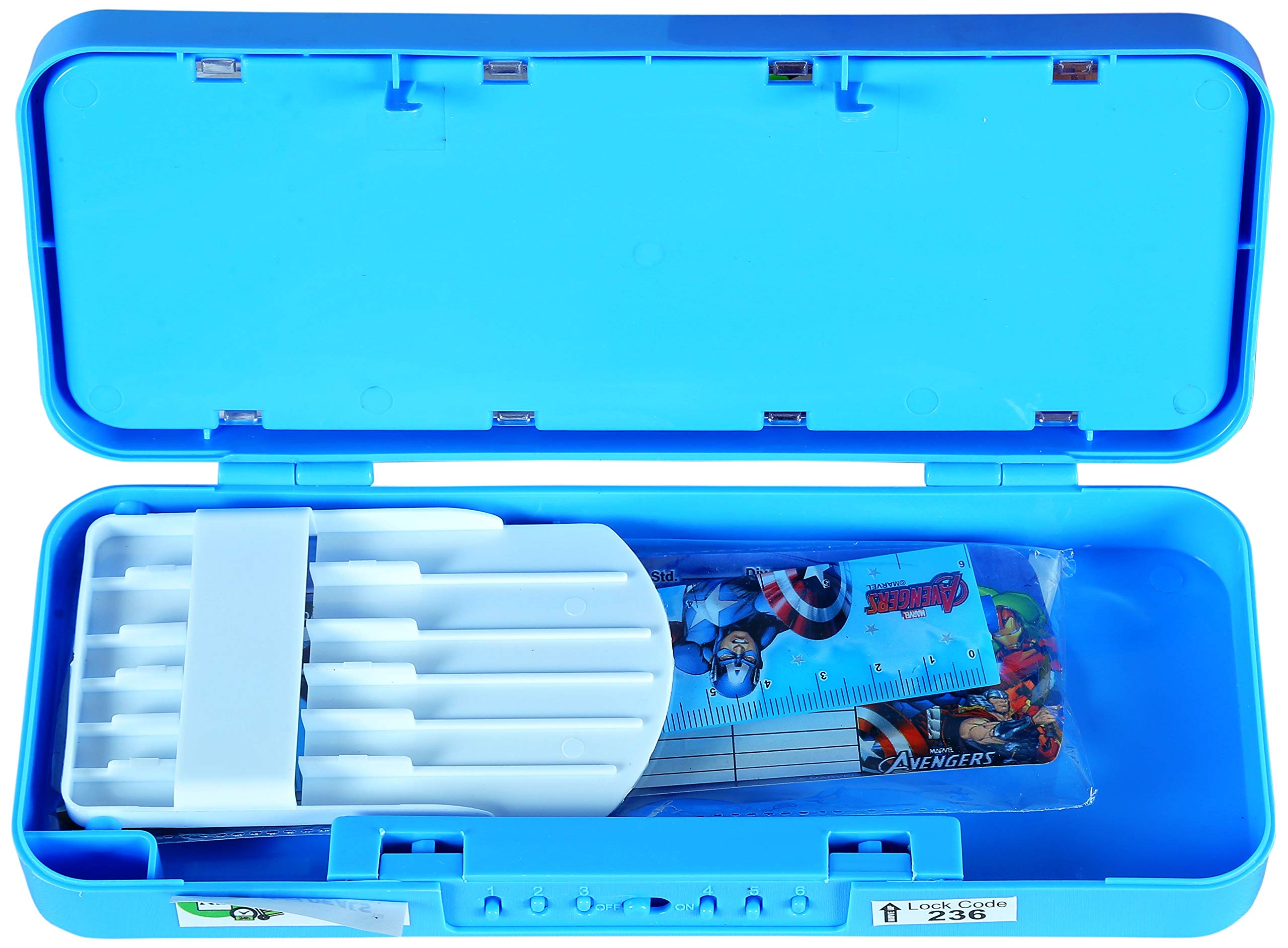 「Meucci Millenium Balls Set 」 新品未使用品 AneriDEALS Micky Mouse Blue Color Plastic Pencil Box (Set of 5