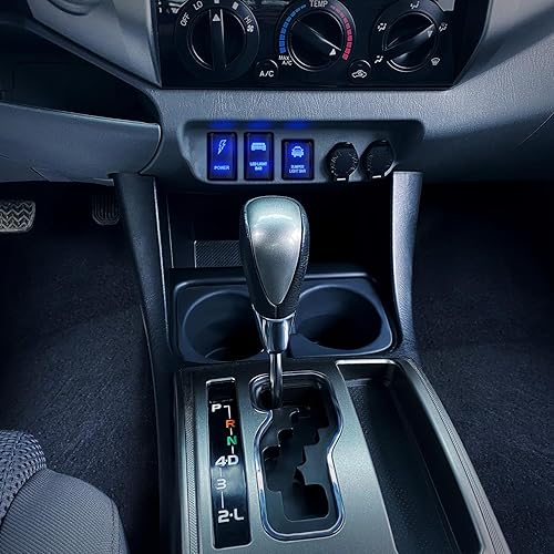 Miniatura 10 de Nilight Interruptor de botón de barra de luz LED, interruptor de encendido y apagado de 12 V con kit de cable de conector de 1.28 x 0.87 pulgadas,