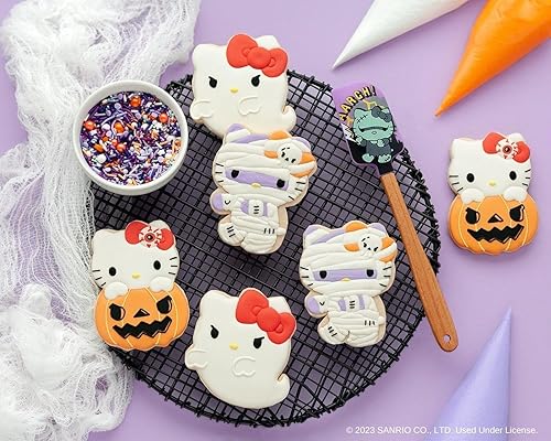 Miniatura 7 de Sanrio Hello Kitty - Juego de sellos y glaseado para galletas de Halloween (50 piezas)