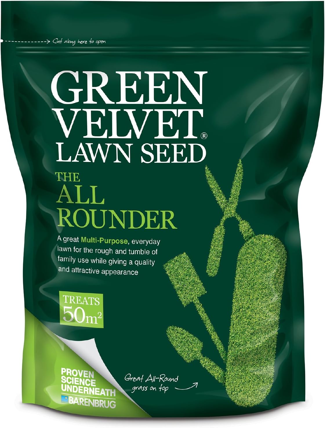 Green Velvet 1.75Kg Lawn Seed The All Rounder