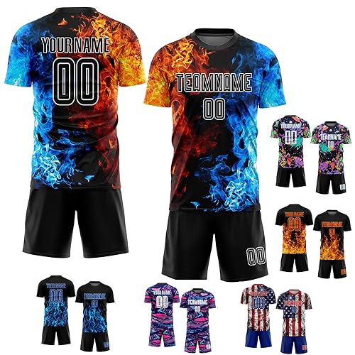 Custom Soccer Jerseys Personalized Soccer T Shirts & Shorts for