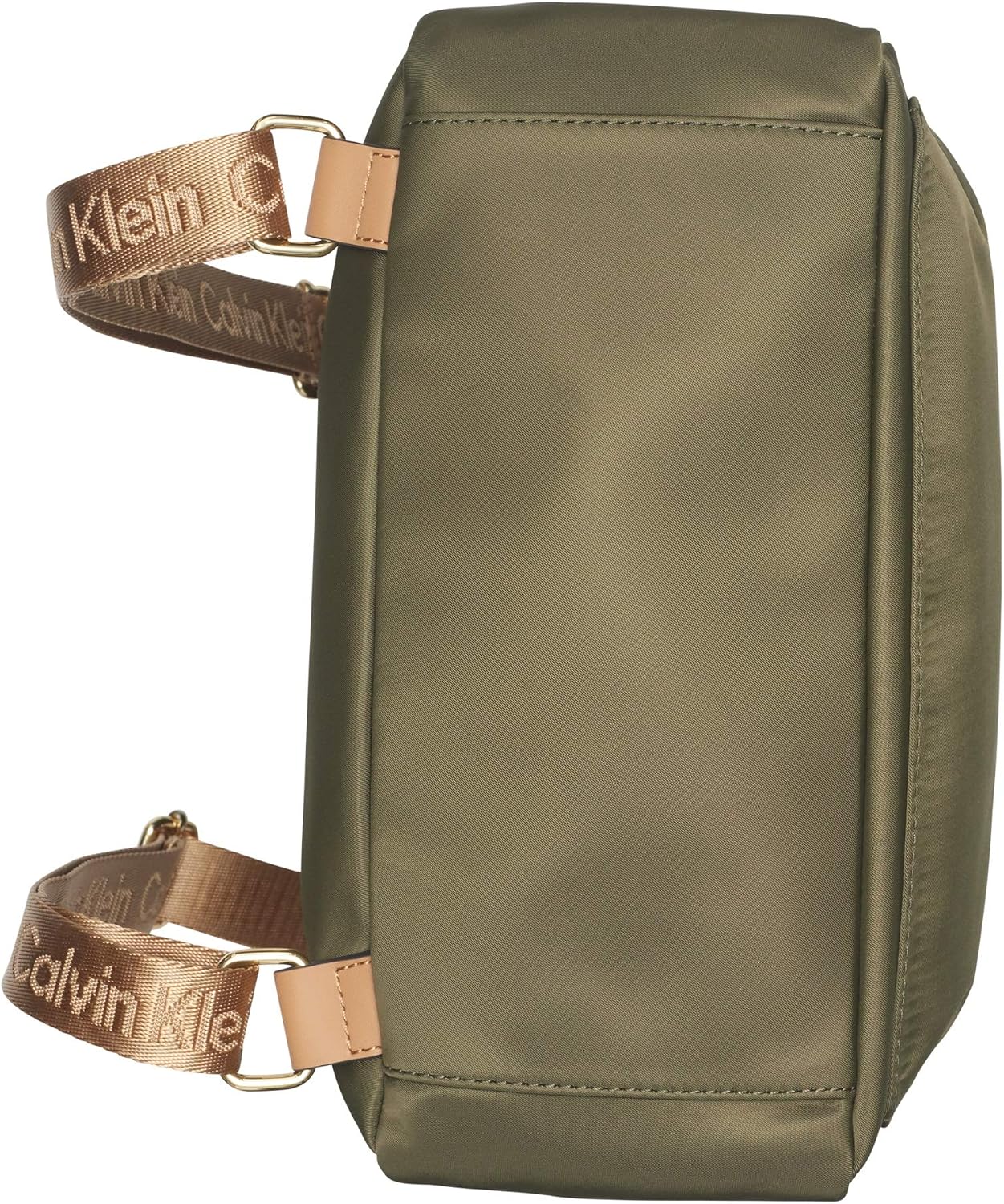 Calvin Klein Belfast Nylon Key Item Backpack, Moss