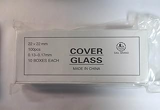 Microscope Glass Cover Slips 2222 Mm 10 Box of 100 Pcs