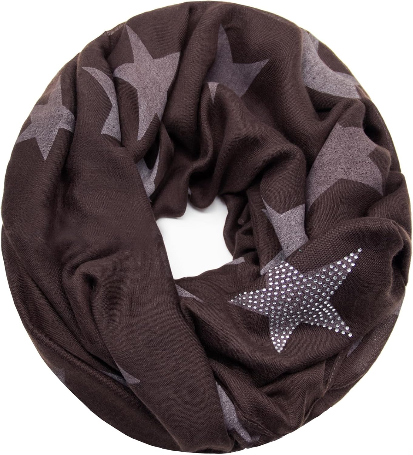 Glamexx24 Nieuwe collectie dames buisvormige sjaal met ster motieven