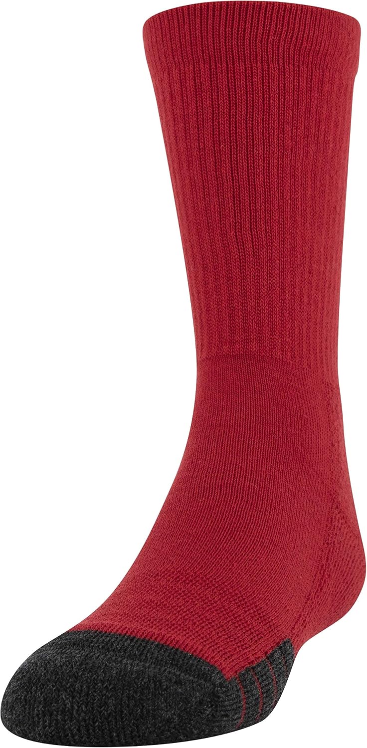 Under Armour Youth Performance Tech Crew Socks, Multipairs