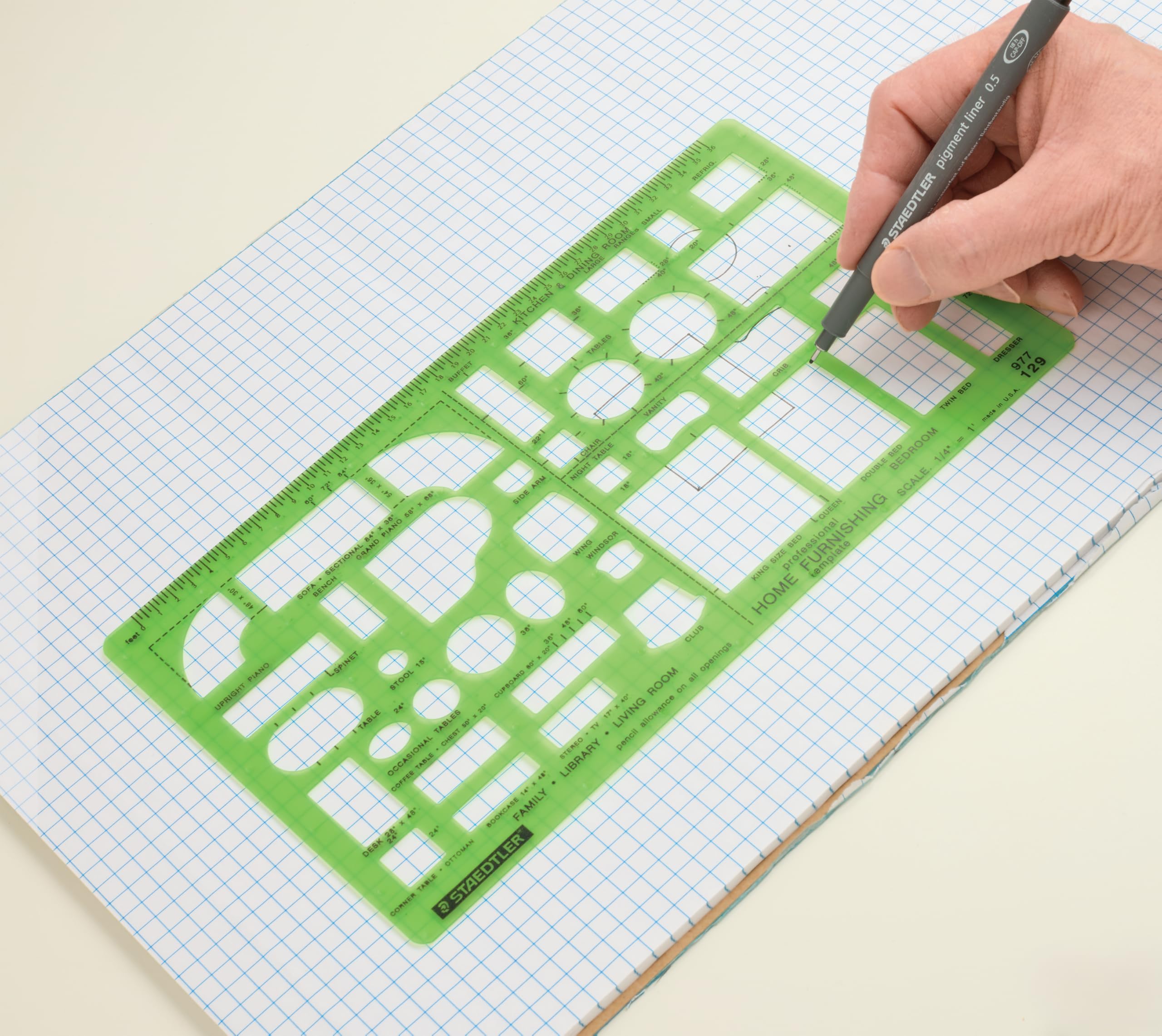 Staedtler Technische Zeichenschablone (977 129 02)