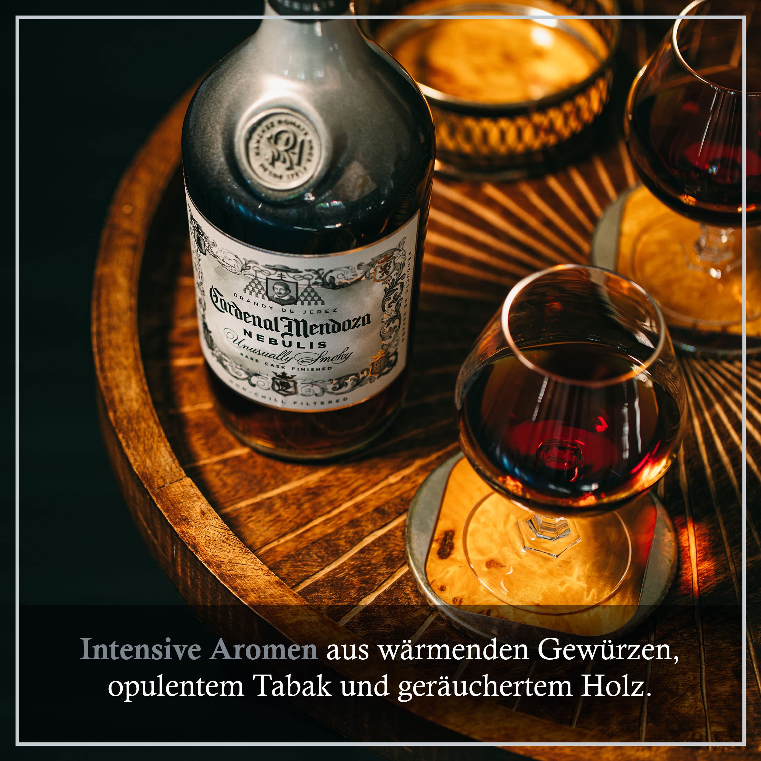 Cardenal Mendoza Nebulis Brandy de Jerez Rare Cask Finished 40% vol 0,7l Geschenkbox