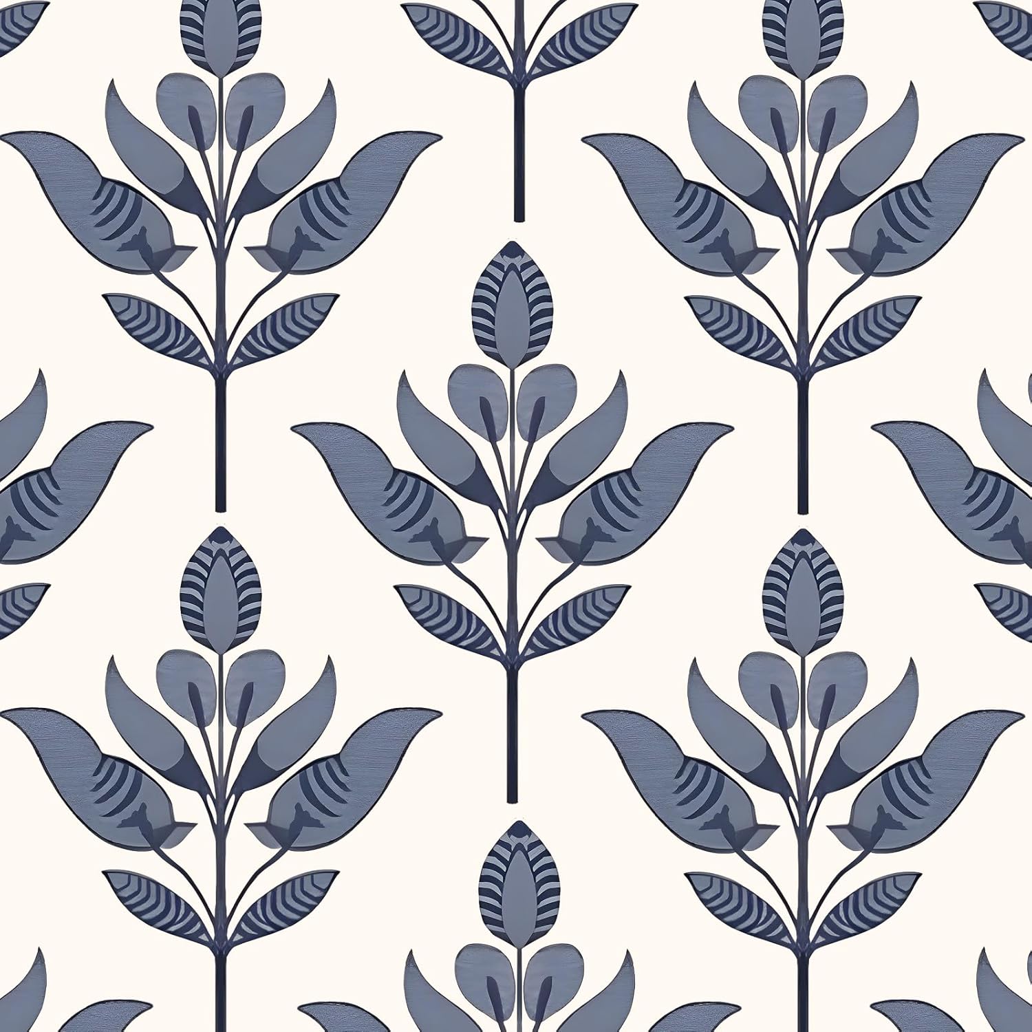 Floral Contact Paper,Boho Wallpaper Peel and Stick,Removable Wall Paper for Countertop Cabinet Walls Renter Friendly Beige 17.5 x 393.5In