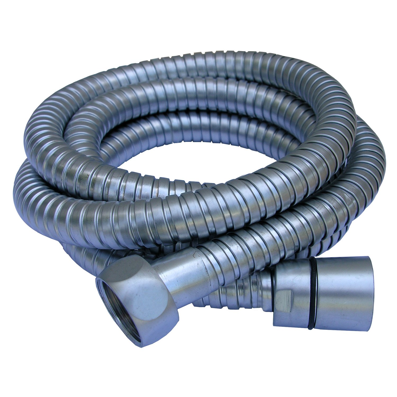 Manguera de ducha Lasco 84359Sn de 59 pulgadas en acabado níquel satinado para baño