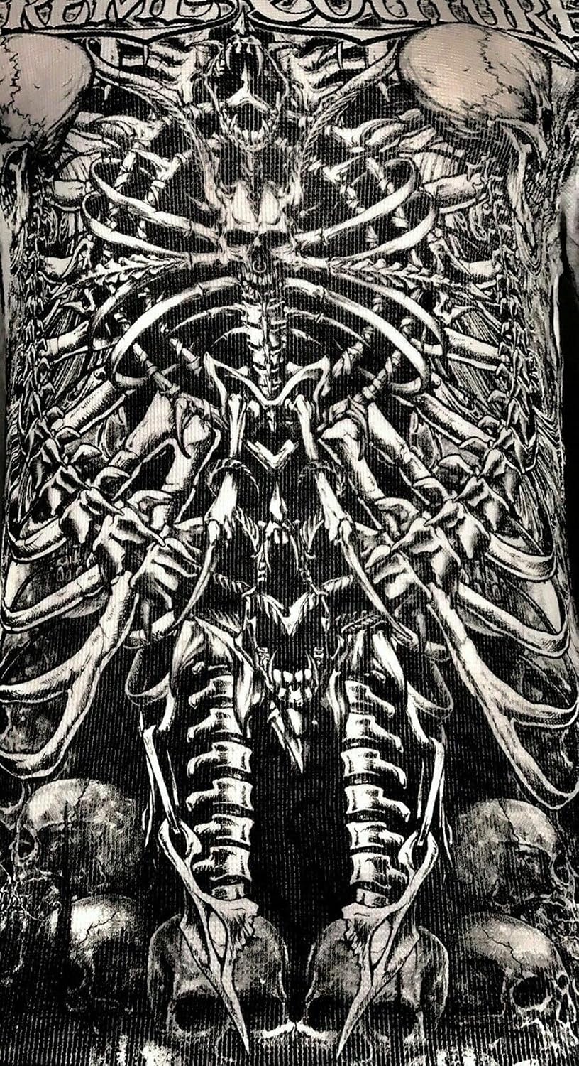 Xtreme Couture by Affliction Men's Thermal Shirt Catacombs