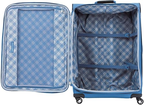 Miniatura 100 de Travelpro Maxlite 5 - Juego de 2 piezas de equipaje de mano de tela, expandibles con 4 ruedas giratorias, bolso blando para debajo del asiento, Negro