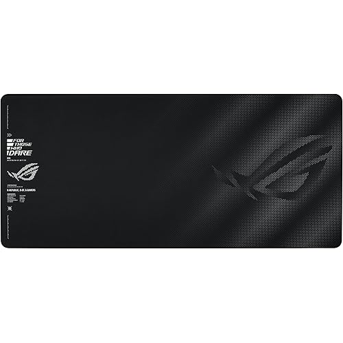 ASUS ROG Sheath II XXL Gaming Mouse Pad – 35.4” x 15.7” (XXL Size), Advanced Cooling Fabric, 1.5X Smoother Textile-Weave Surface, Flat-Stitched Durable Edges, Non-Slip Base