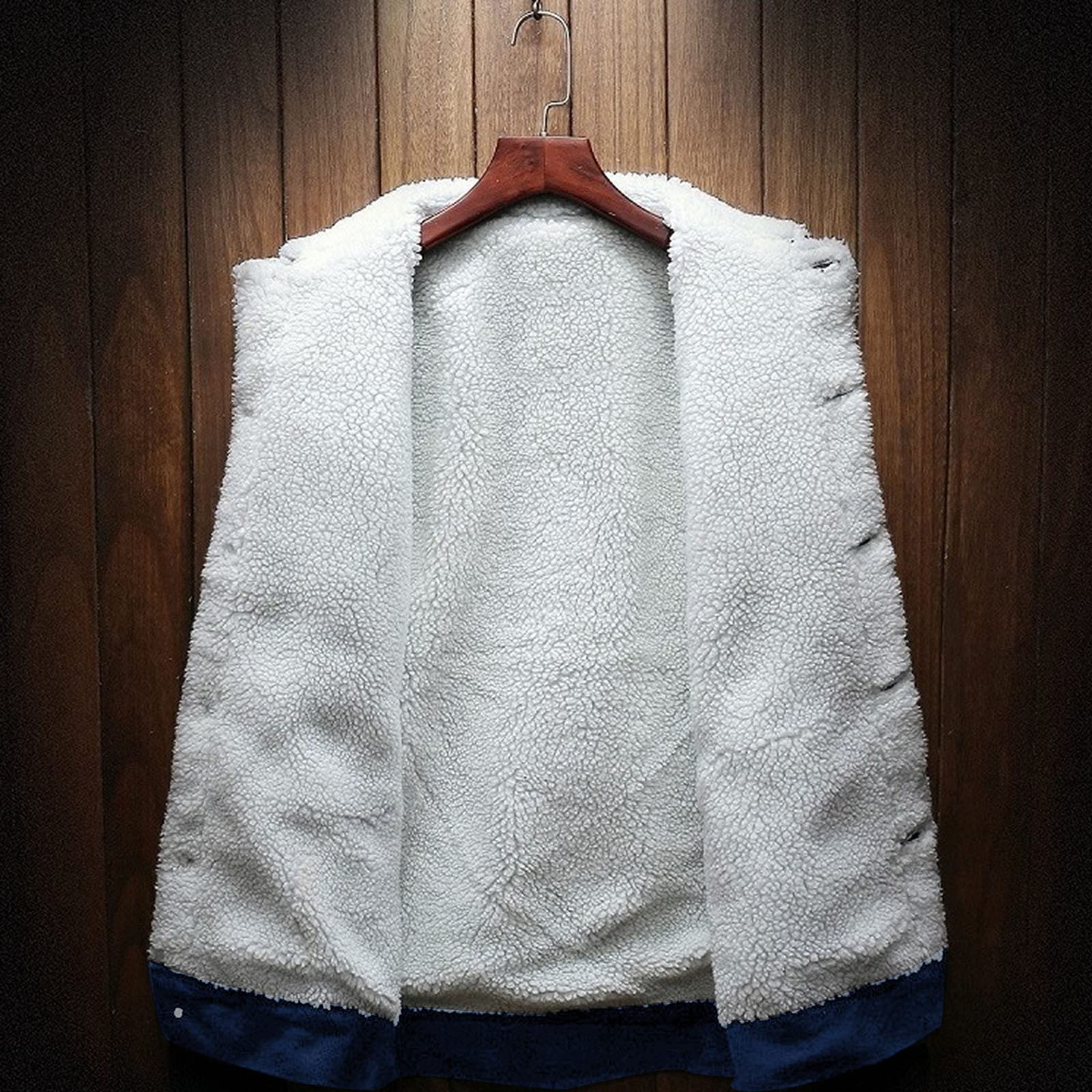 Chaqueta vaquera de camionero para hombre, chaqueta vaquera con forro polar de sherpa, chaqueta de trabajo gruesa y cálida, chaqueta vaquera de invierno, abrigo de mezclilla con forro de algodón,