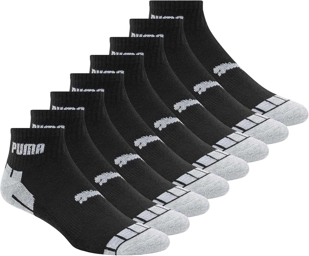 Calcetines para hombre Quarter Crew (pack de 8)
