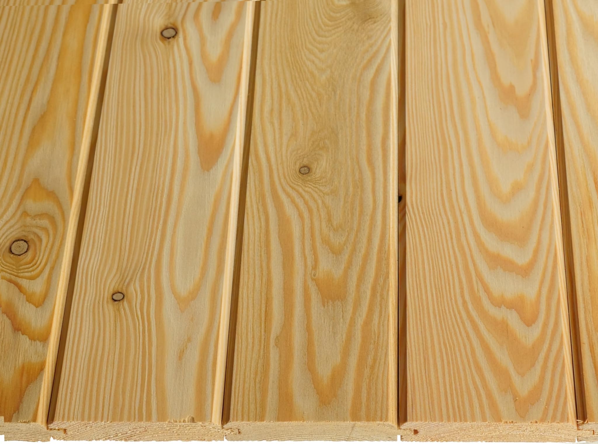 Pine Timber Cladding Matchboard Tongue & Groove V 9x95mm T&G Wood Paneling Panel (1, 1.15m)