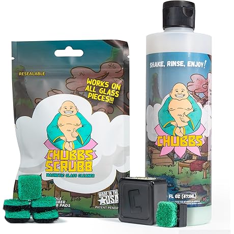 Scrubb Magnetic Glass Cleaner Kit - Cleans and Restores Within Minutes