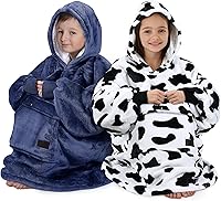 Vista 95 de Catalonia Blanket Hoodie for Kids, Oversized Wearable Sherpa Sweatshirt Pullover for Teens Youth, Gift Idea