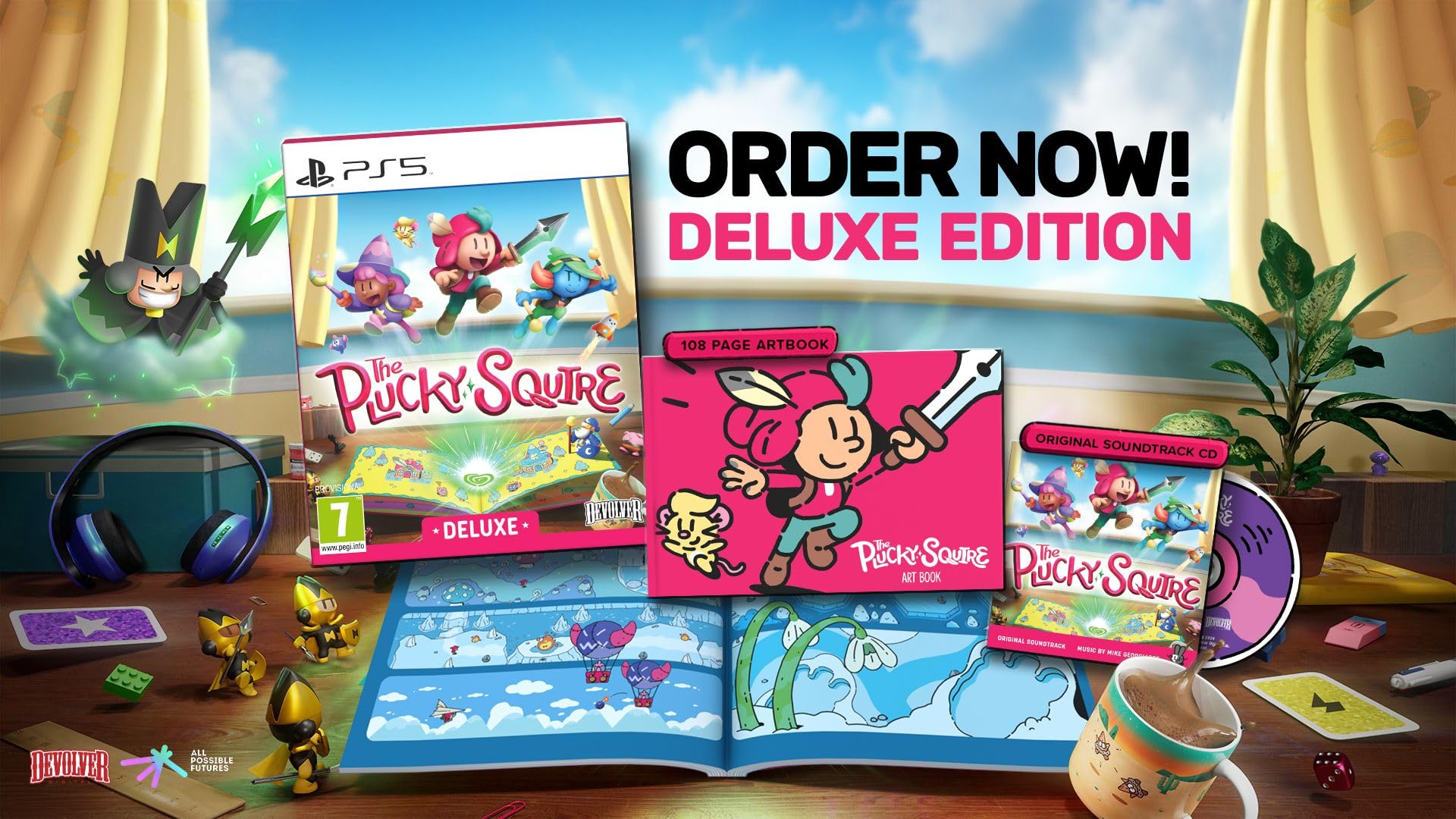 Amazon.co.jp: The Plucky Squire Deluxe Edition - PS5 : ゲーム