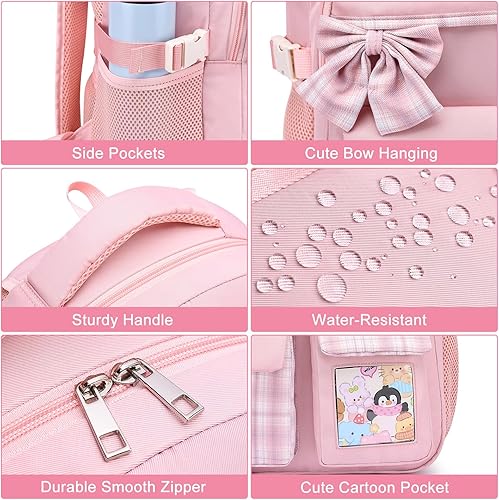 Miniatura 4 de School Bookbag for Teen Girls,Laptop Backpack for Women College,Mochilas Mujer Morrales Escuela Niñas