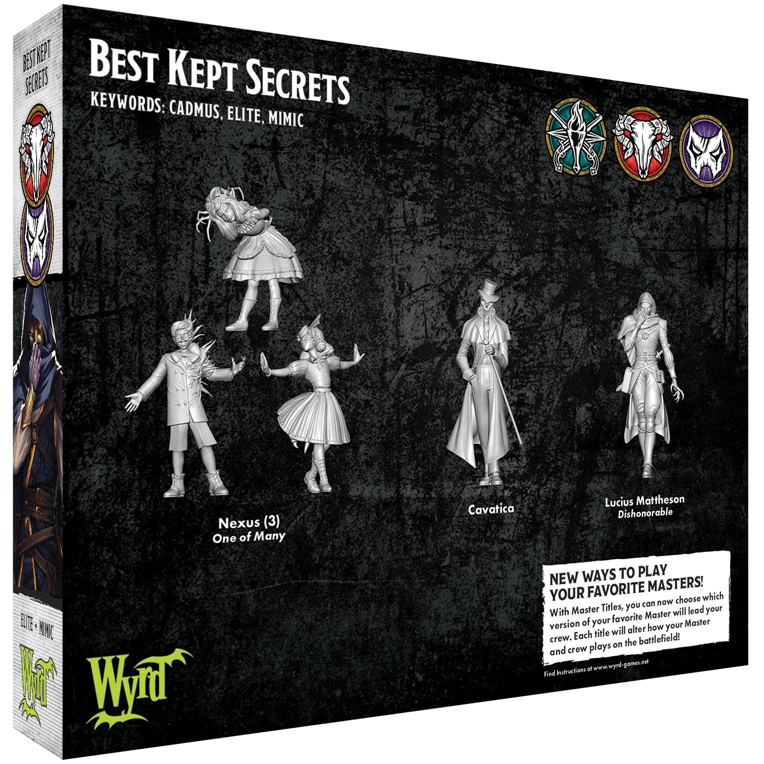 Amazon.com: Malifaux Third Edition Best Kept Secrets : Wyrd
