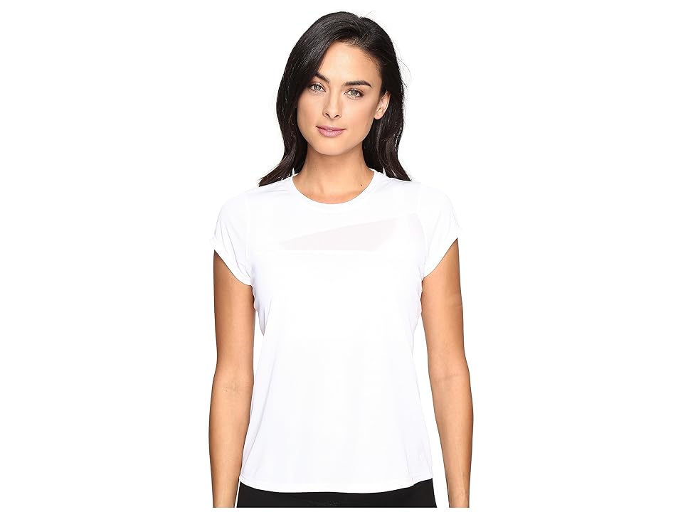 

Spyder Blytz Short Sleeve Tech Tee (White/White) Women's T Shirt