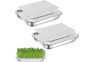 Professional Natural Roots Stainless Steel Sprouting Tray