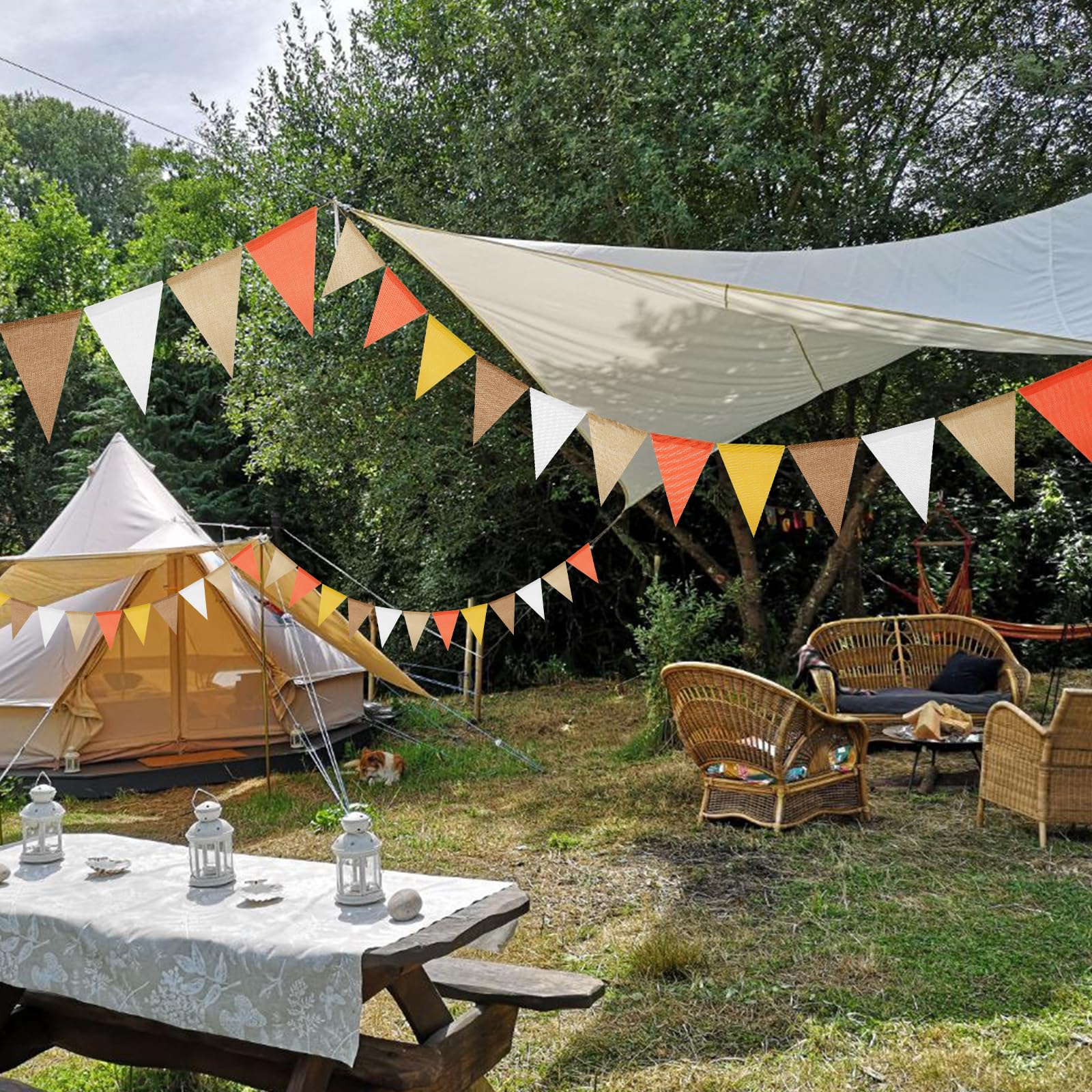 Slinger Vlaggetjes 10Mtr | Feestelijke decoratie 10 meter