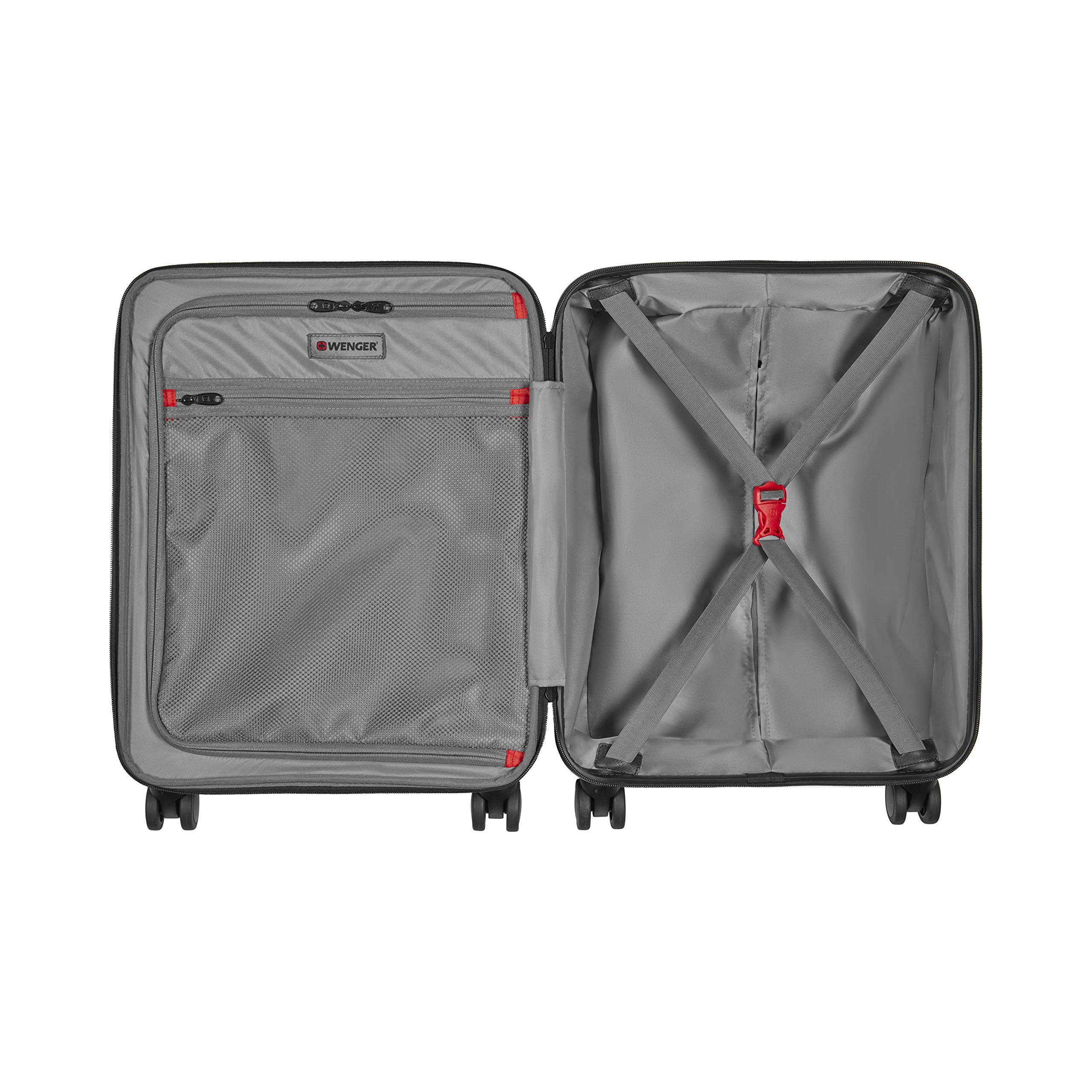 Wenger 610124 PEGASUS 39 Litre Luggage Carry On， Strong polycarbonate